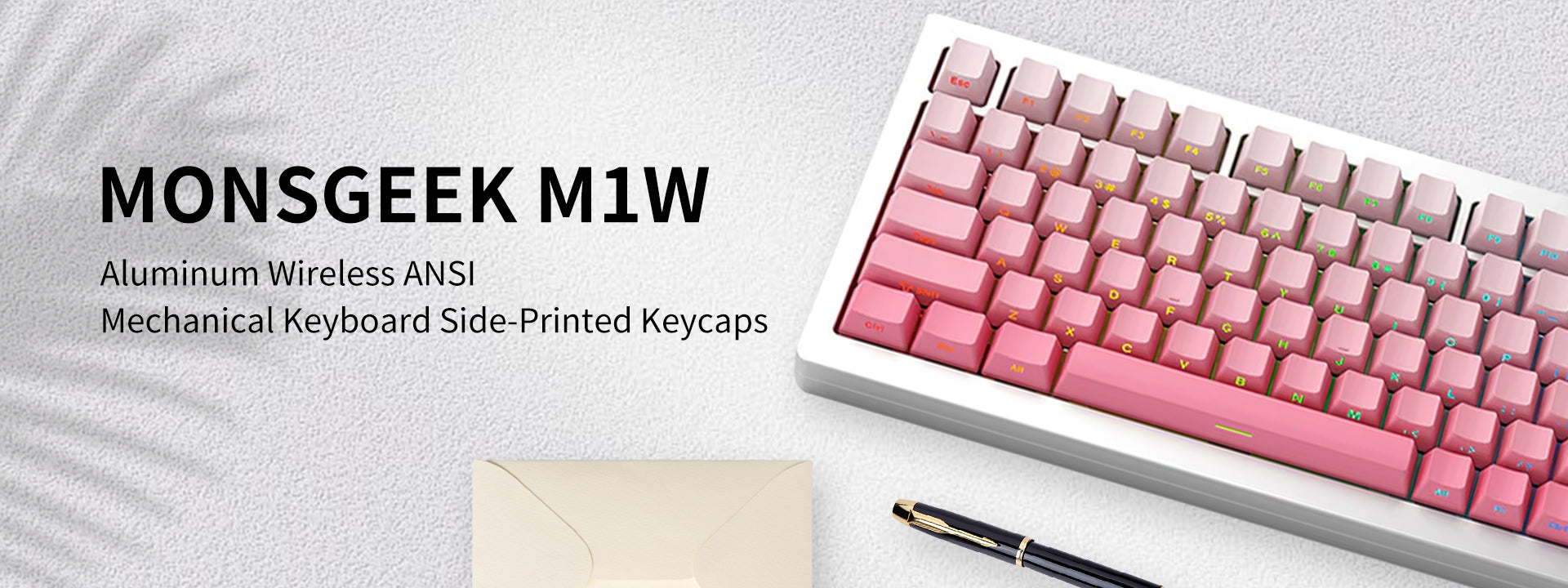 Monsgeek m1w Aluminium Wireless ANSI Mechanical Keyboard