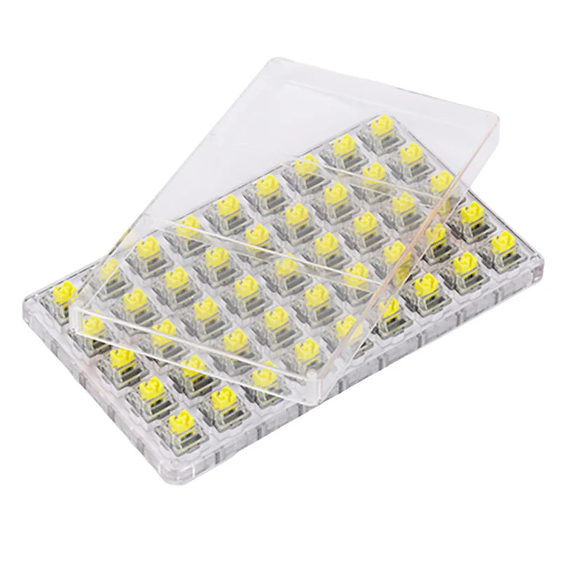 Ajazz AS101 Switches Yellow Tactile Switches - Tapelf