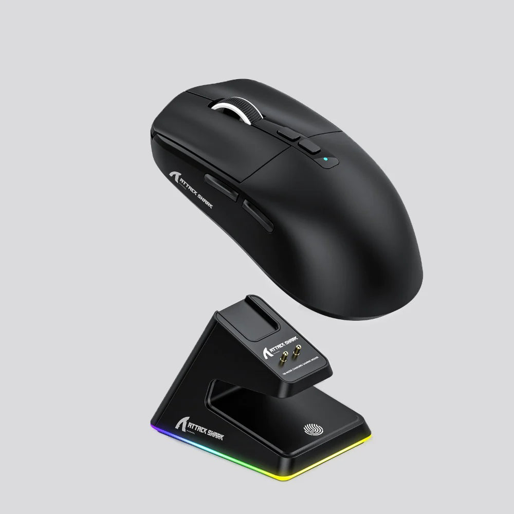 ATTACK SHARK X6 RGB Gaming Mouse - Tapelf