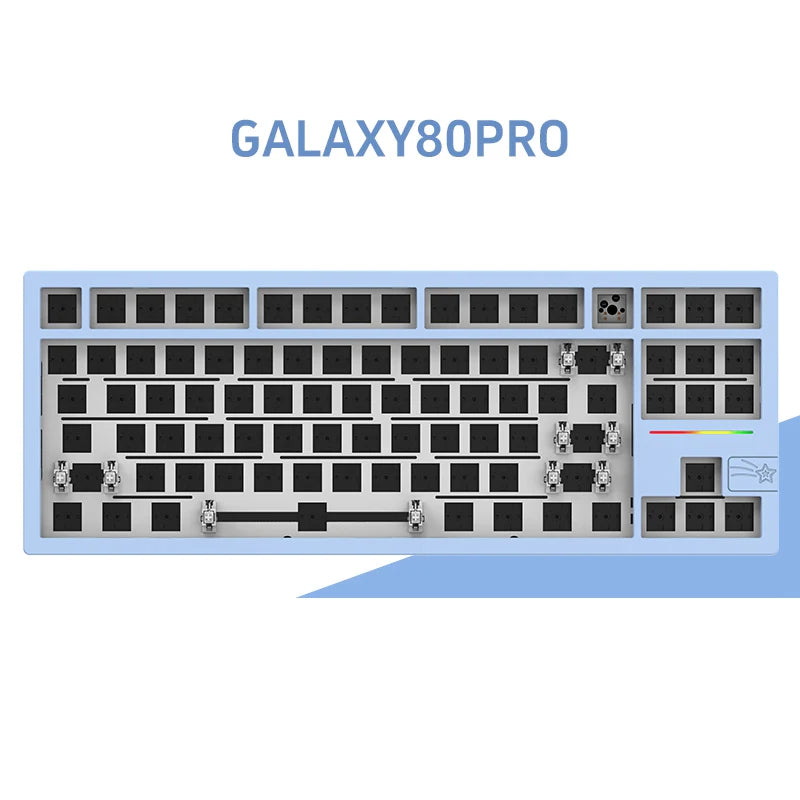 FEKER Galaxy80 Pro Aluminum Wireless Keyboard Kit - Tapelf