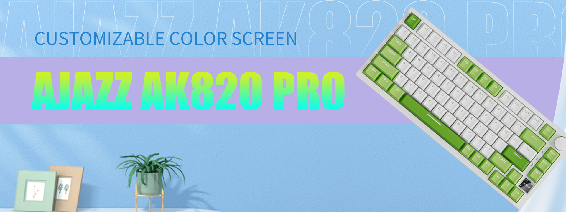 Ajazz AK820 Pro Keyboards - Tapelf