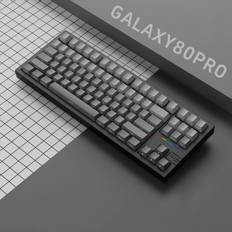 FEKER Galaxy80 Pro Aluminum Wireless Mechanical Keyboard - Tapelf
