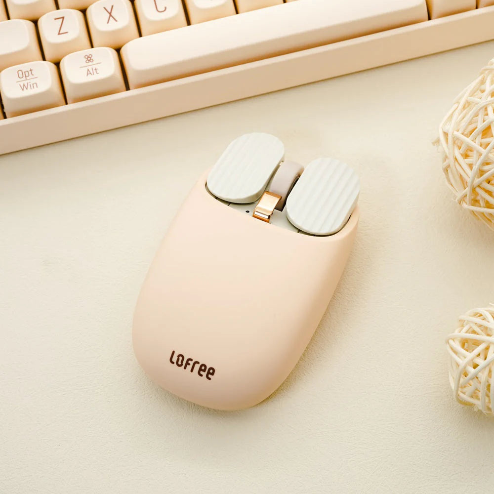 Lofree Milk Tea Bluetooth Mouse - TapElf