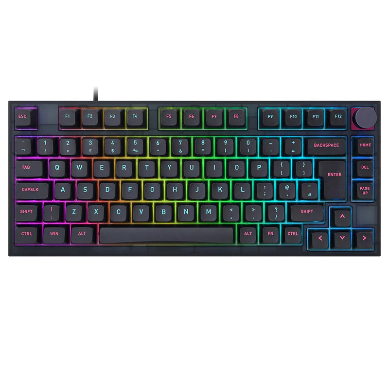 SKYLOONG GK75 ISO Layout Wired Mechanical Keyboard - Tapelf