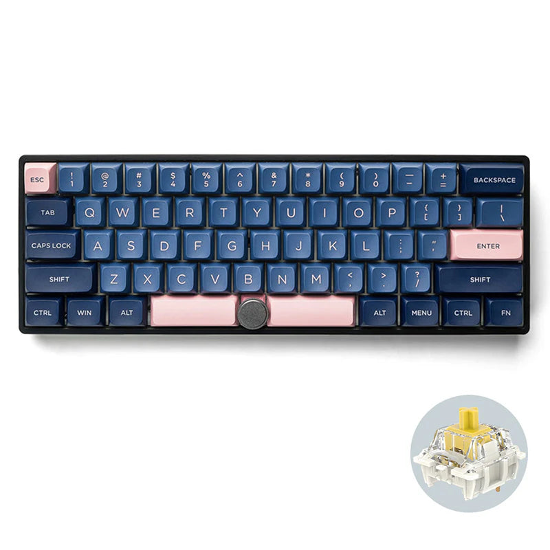 SKYLOONG GK61 Pro Aluminum Mechanical Keyboard With Split Spacebar - Tapelf