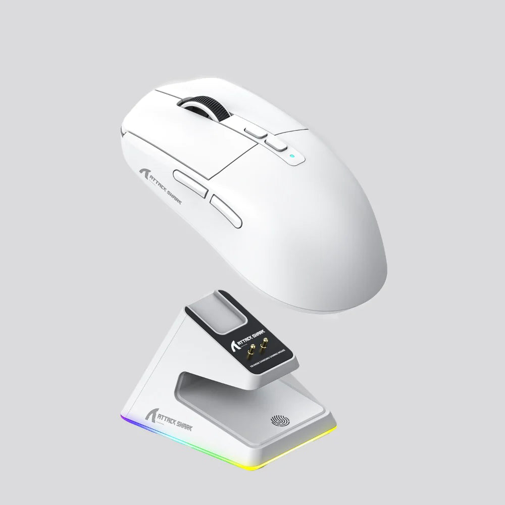 ATTACK SHARK X6 RGB Gaming Mouse - Tapelf